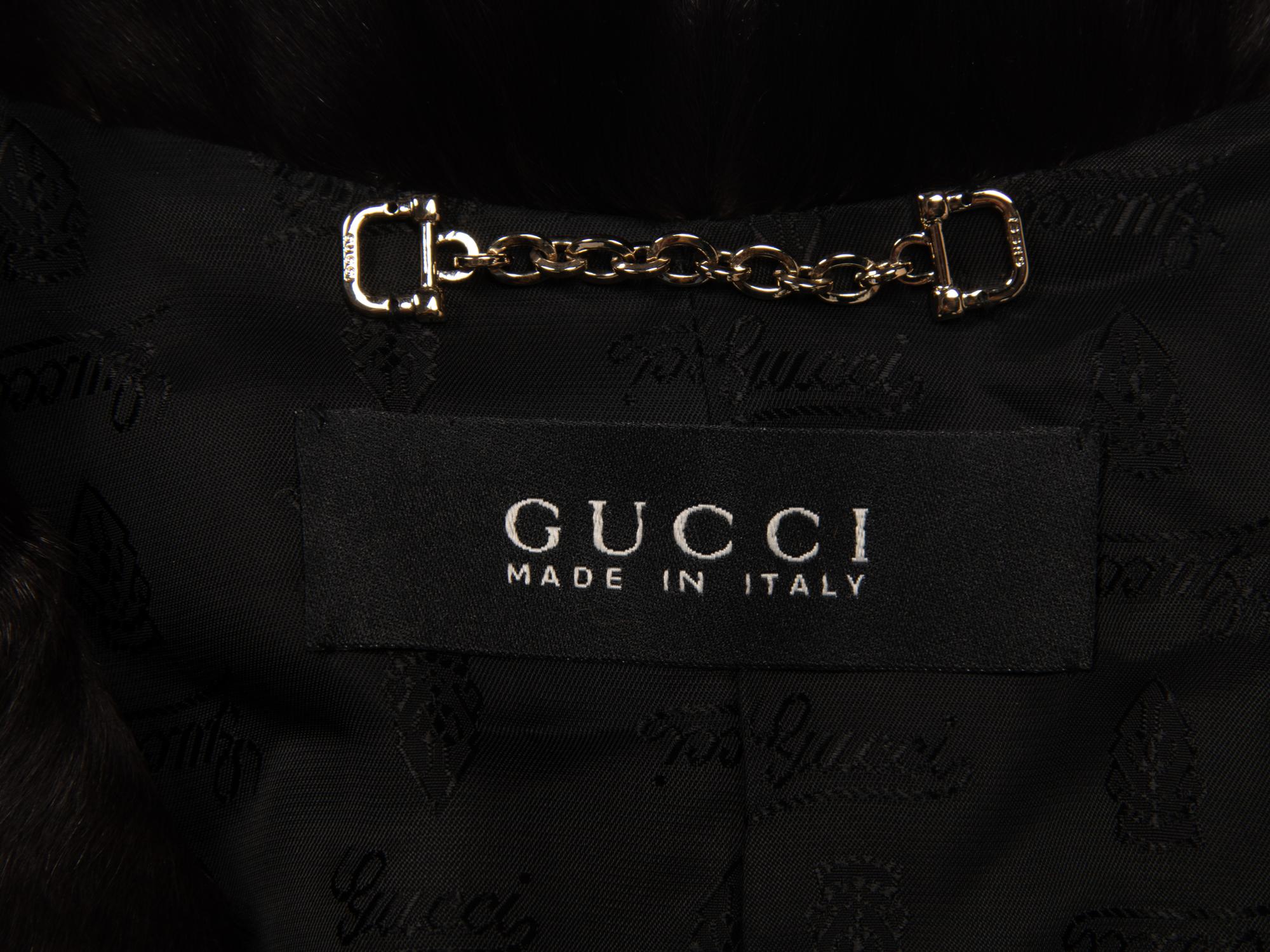 Tom Ford for Gucci Tailored Fur Blazer