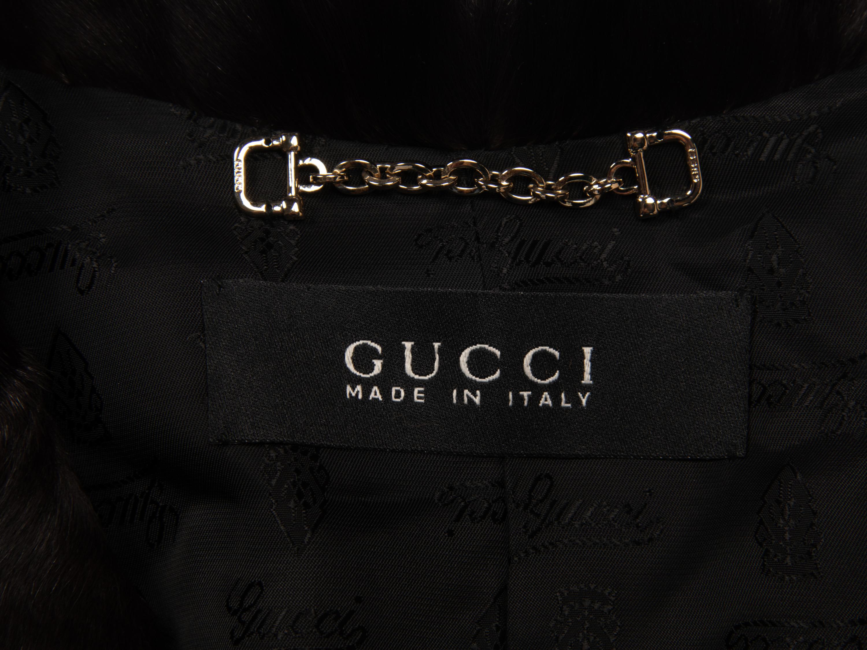 Tom Ford for Gucci Tailored Fur Blazer