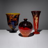 Group of 3 vases