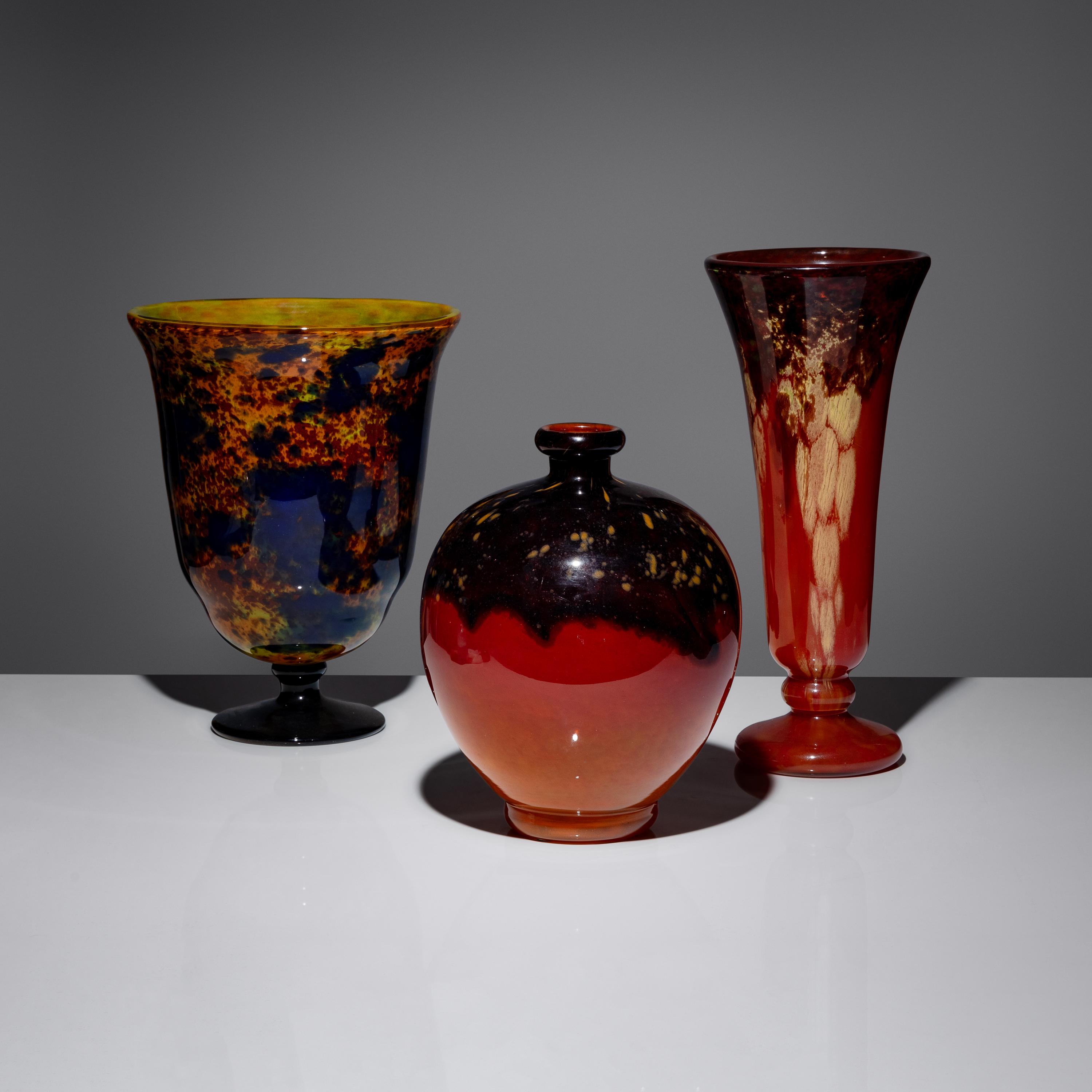 Group of 3 vases