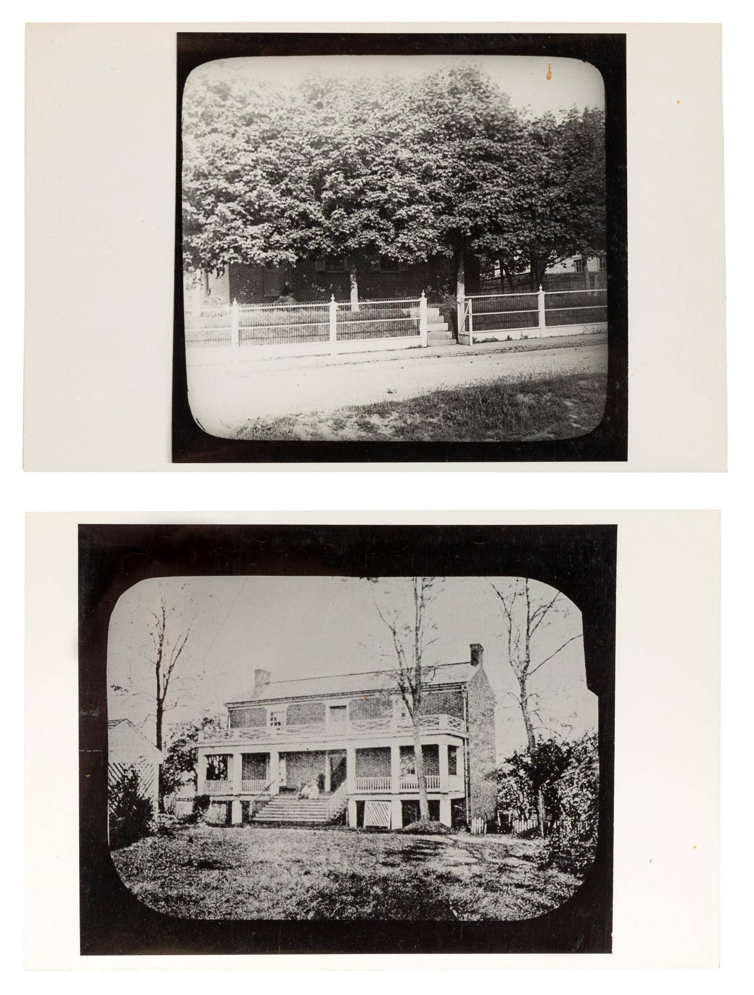 [CIVIL WAR]. A group of modern prints made from magic lantern slides of the Civil war, depicting both the Union and Confederacy.