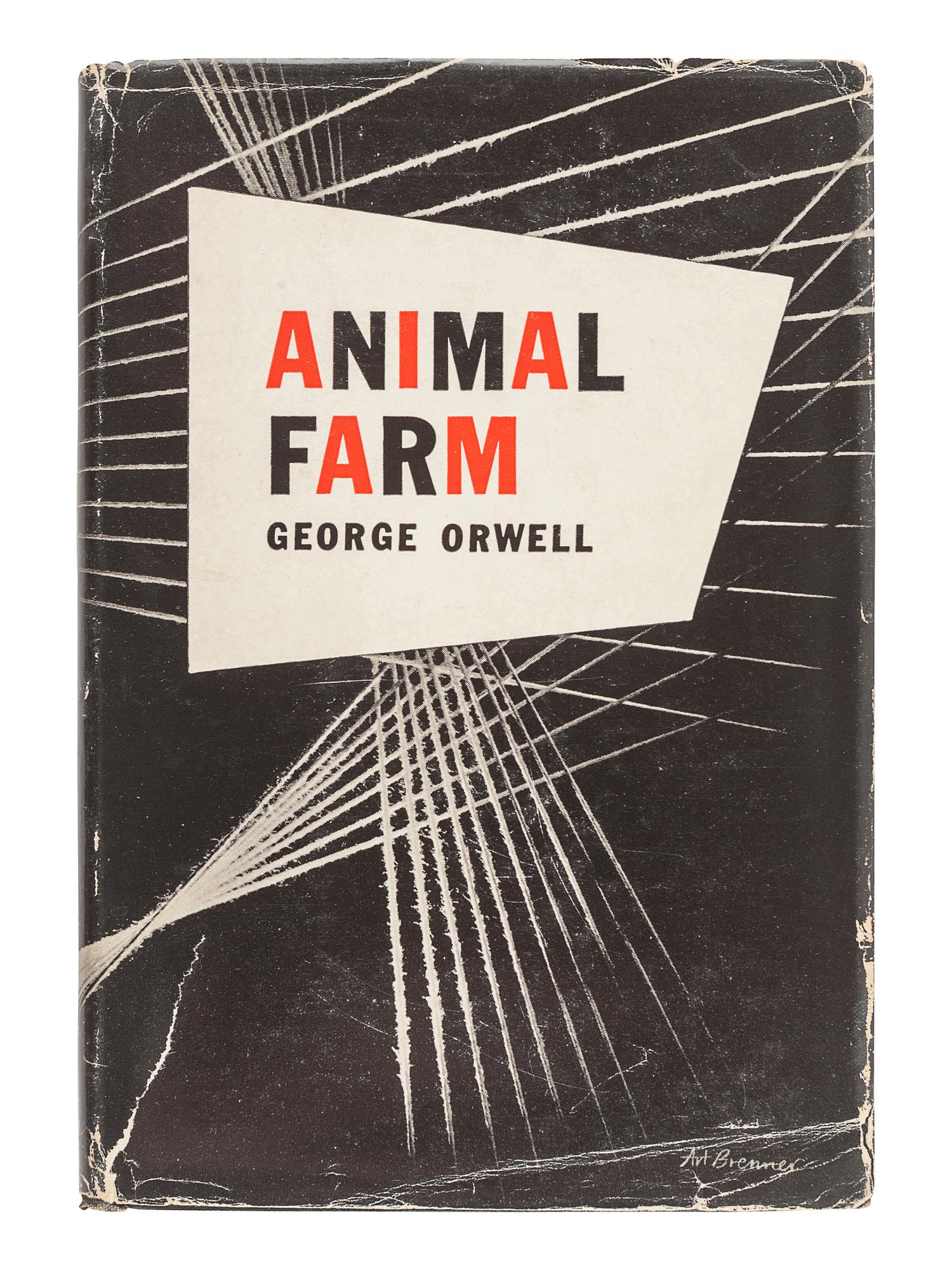 [ORWELL, George (1903-1950) - AMERICAN EDITIONS]. A group of 3 works, comprising: