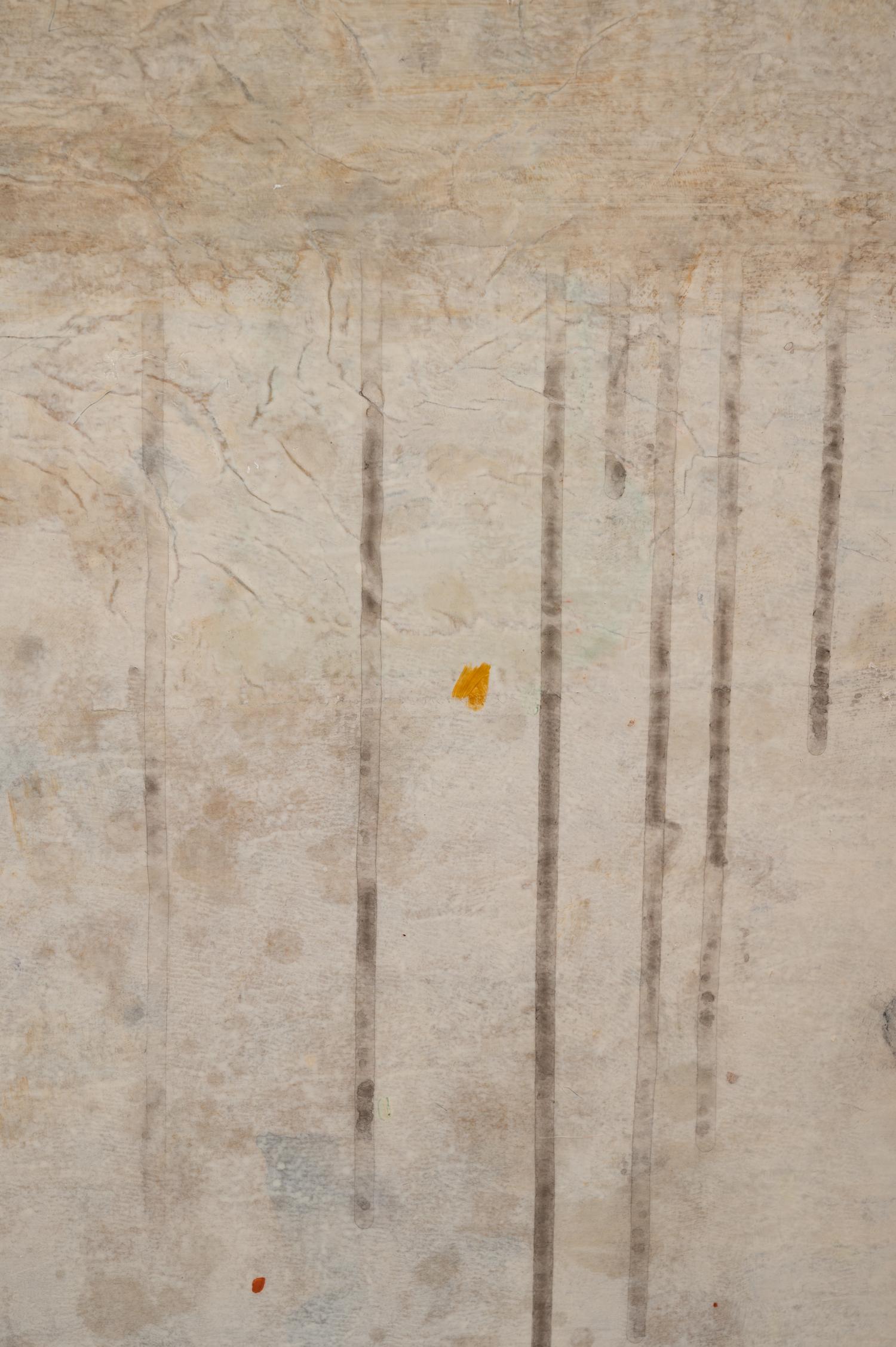 Pavement Evidence-Existence #1 (diptych), 2001, and Genetic Gem VII, 2002