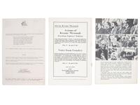 [CIVIL RIGHTS]. A group of 3 pamphlets, including: