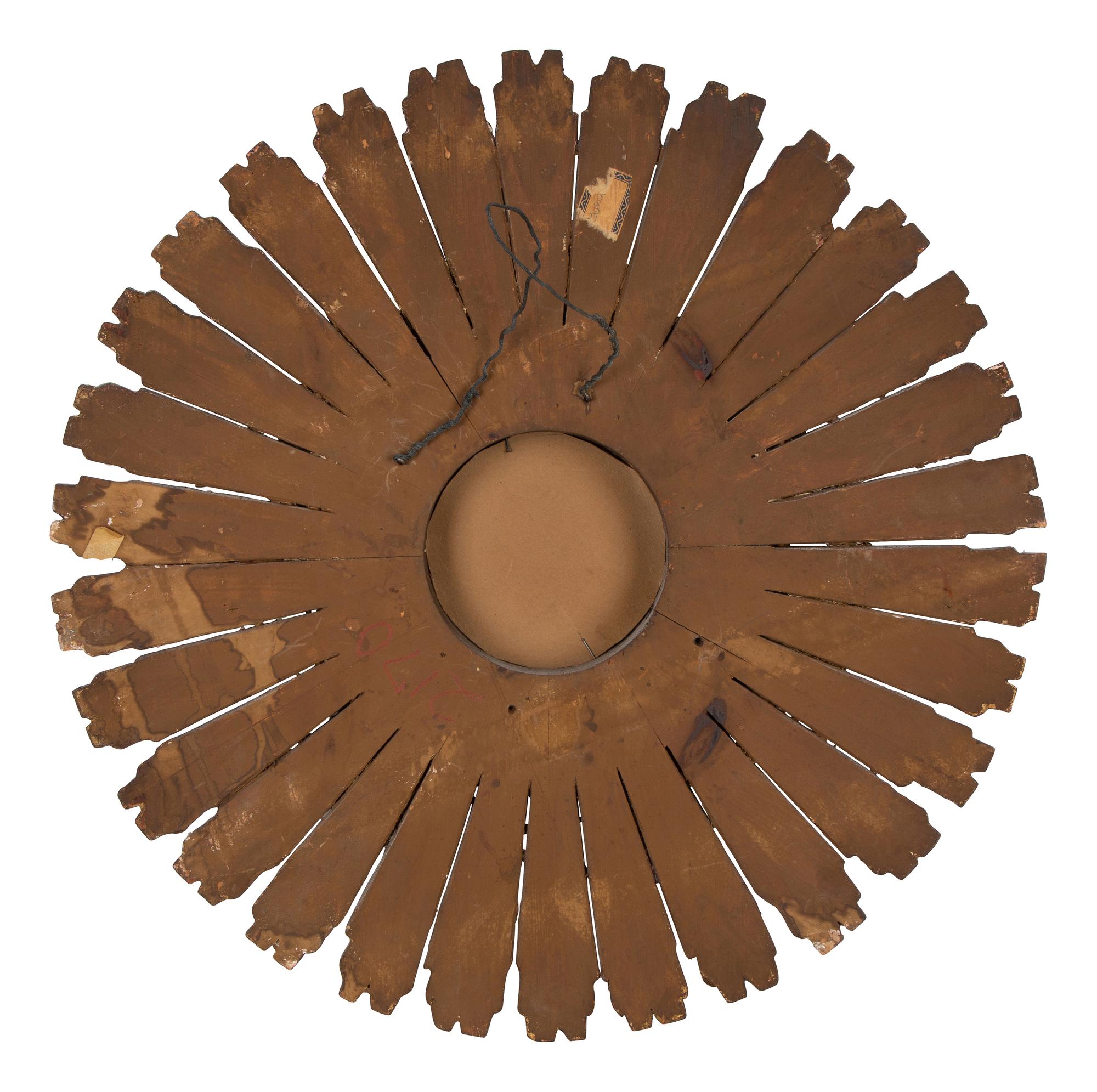 A Giltwood Sunburst Mirror — EARLY 20TH CENTURY