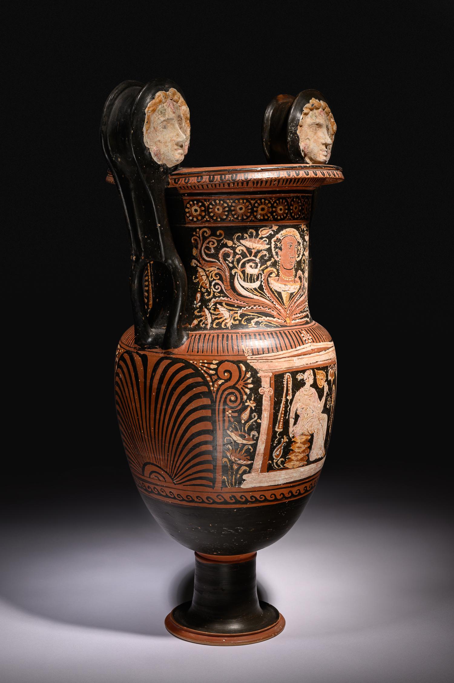 An Apulian Red-Figured Volute Krater