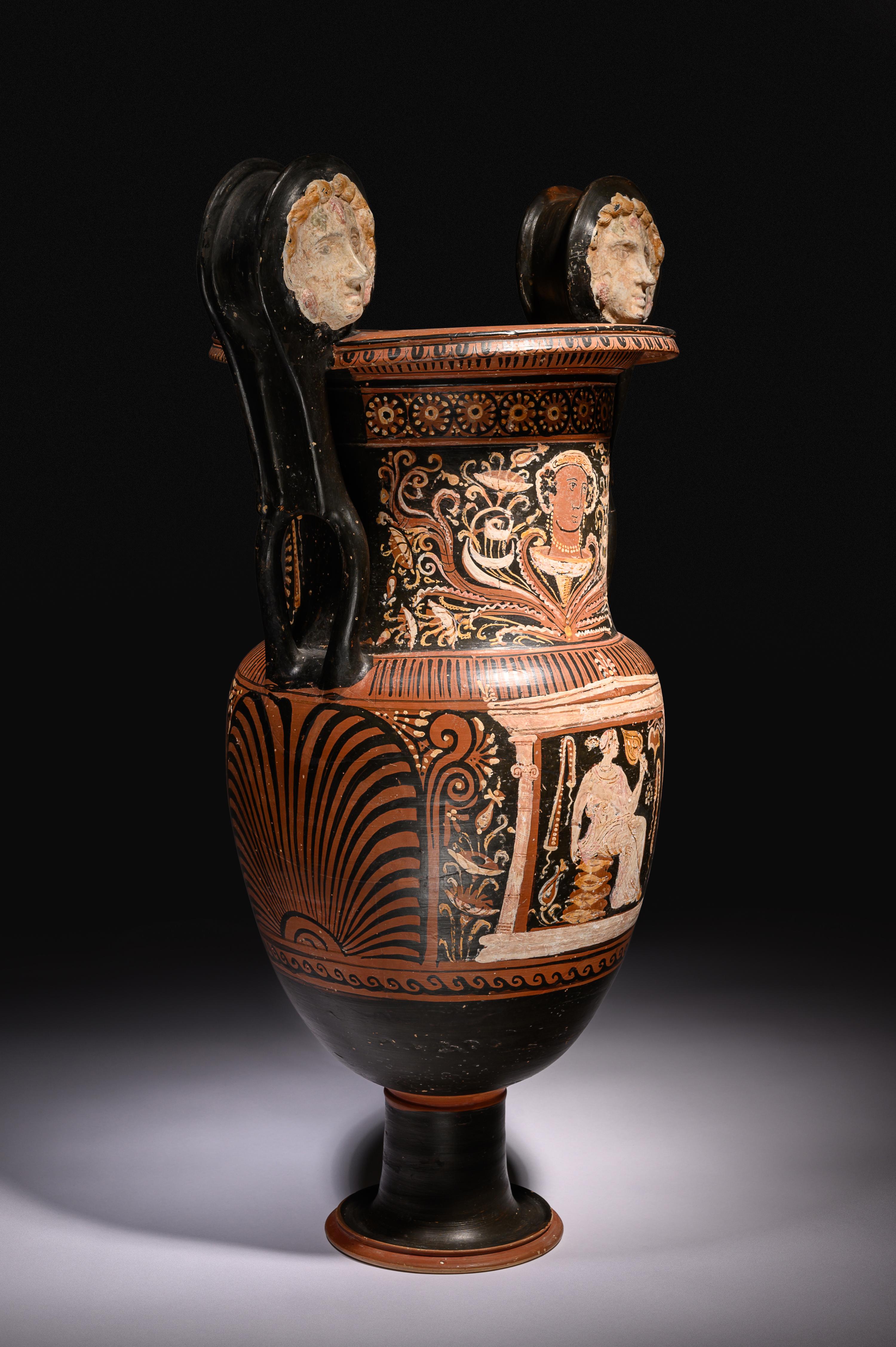An Apulian Red-Figured Volute Krater