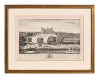 A Set of Ten Topographical Engravings in Giltwood Frames