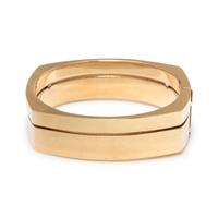 YELLOW GOLD BANGLE BRACELET