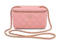 CHANEL, CAVIAR LEATHER VANITY BAG