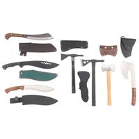 Group of 7 Knives and Hatchets