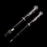 A Montblanc Limited Edition Imperial Dragon Fountain Pen and Mechanical Pencil Set