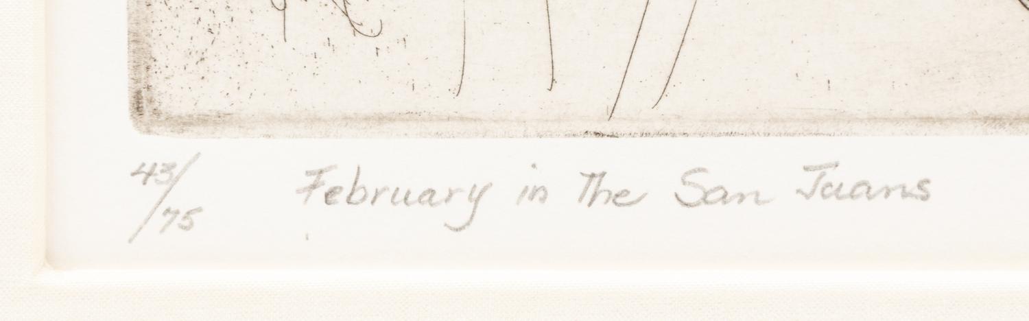 February in the San Juans , edition 43/75