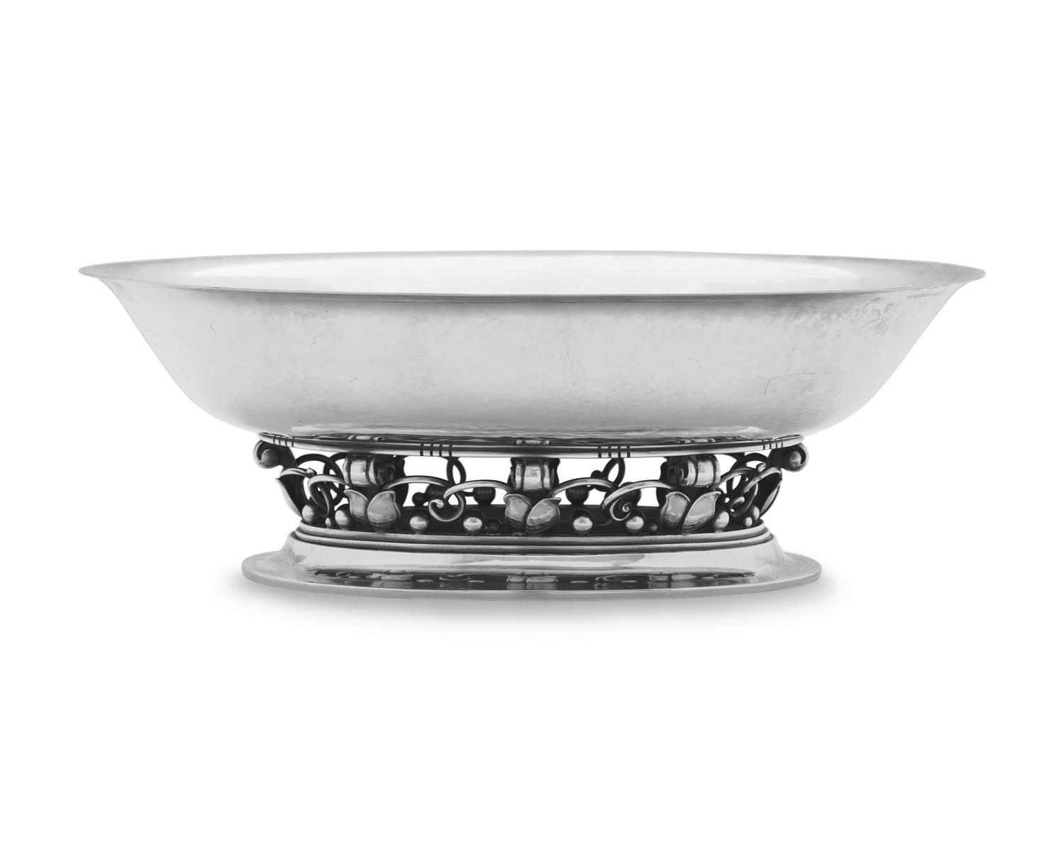 A Georg Jensen Silver Centerpiece Bowl