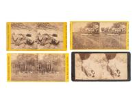 [CIVIL WAR]. 13 stereoviews featuring deceased soldiers, including at Petersburg, Fredericksburg, and Cold Harbor.