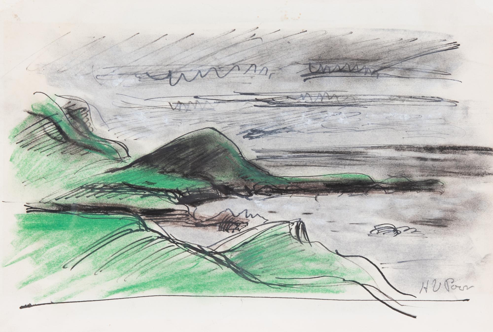 Alaska Mountain Landscape — c. 1946