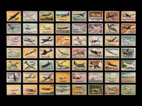 A Near Set of 1952 Topps Wings Cards (198/200)