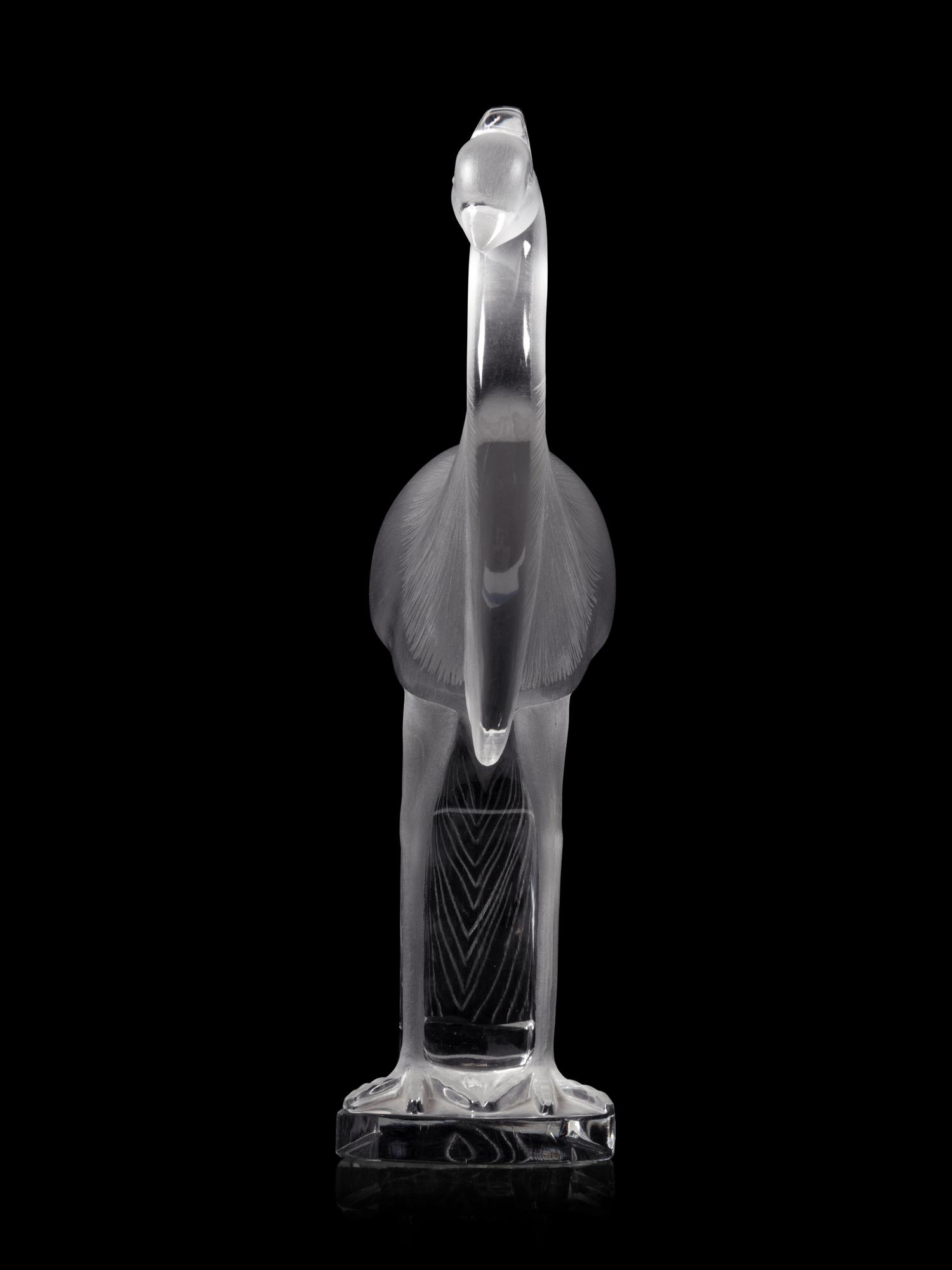 A Lalique Louisiane Sculpture