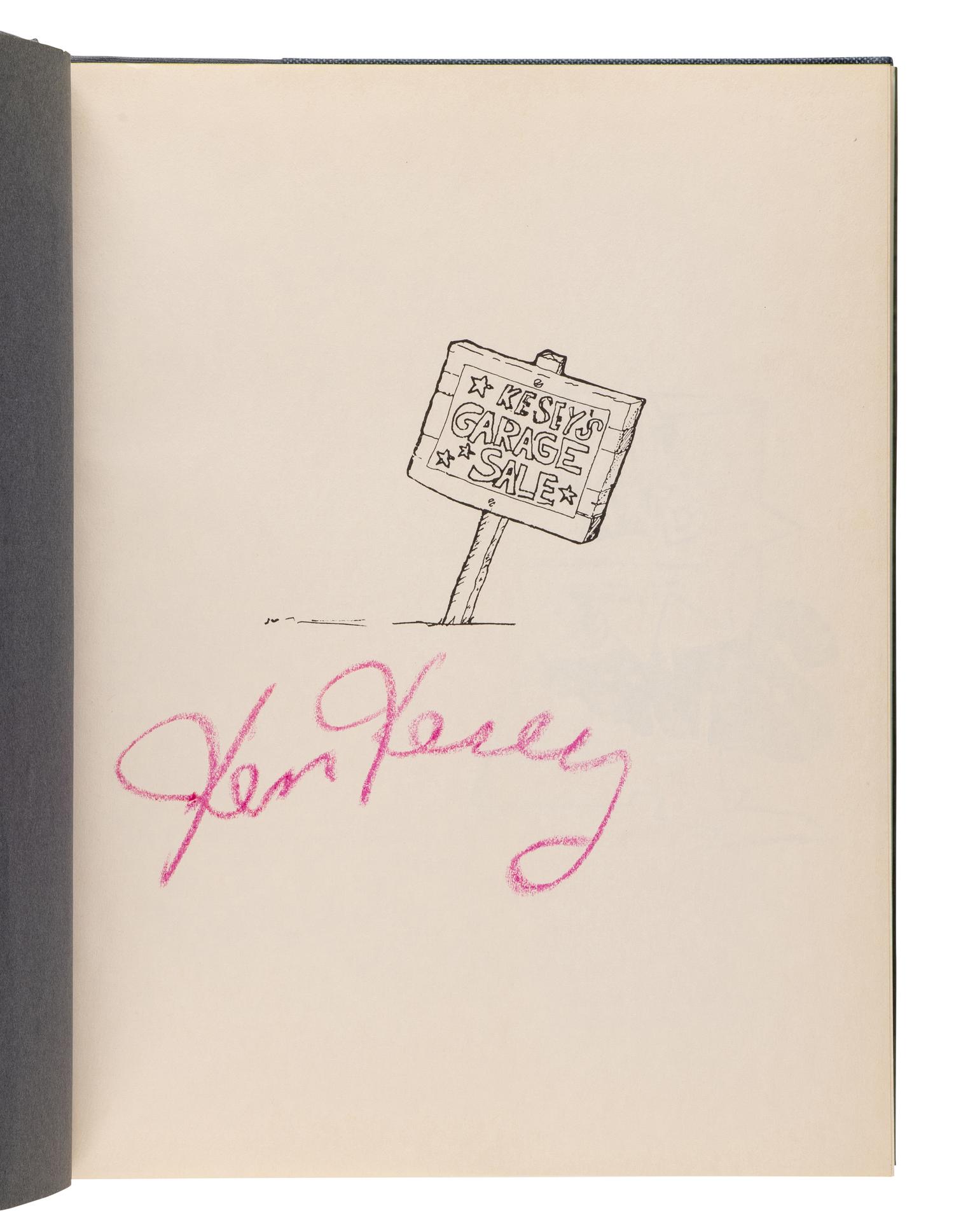 KESEY, Ken (1935-2001). A group of 5 works, comprising:
