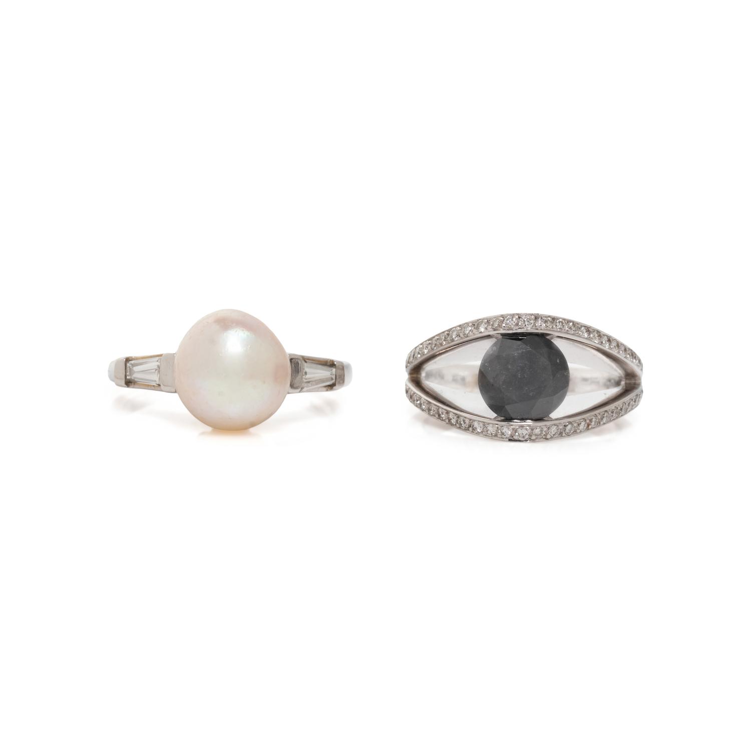 TWO MULTIGEM RINGS