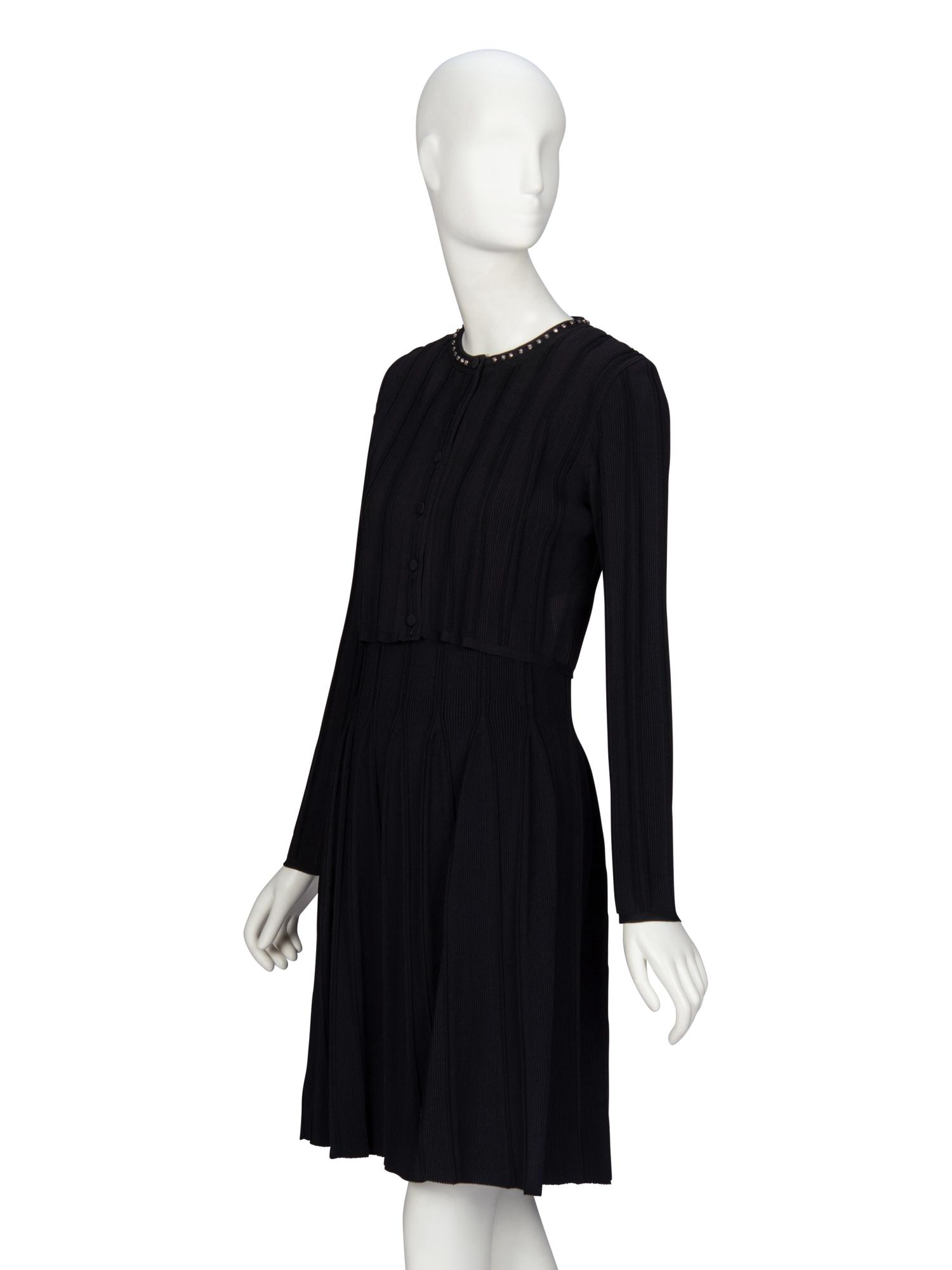 Gucci, Knit Dress & Cardigan Set