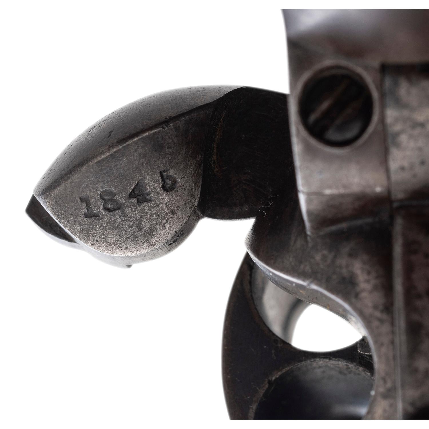 Martially Marked Colt Single Action Army Artillery Model David F. Clark Inspected Frame