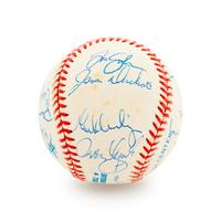 A Group of 19 Los Angeles Angels Signed Baseballs,