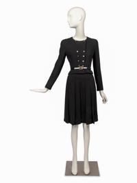 Chanel Skirt and Jacket with Belt, 1995