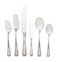 An American Silver Flatware Service