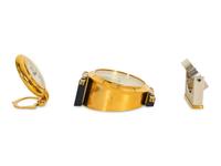 Three Cartier Desk Clocks — 20th Century