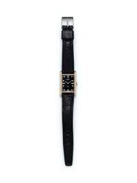 LONGINES, 14K WHITE GOLD AND DIAMOND WATCH