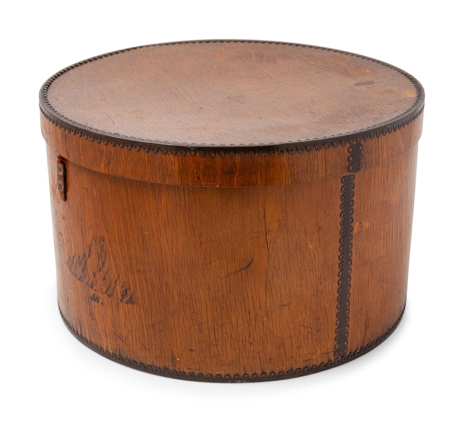 A Bentwood Hat Box