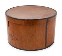 A Bentwood Hat Box