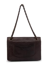 Chanel Brown Lambskin Flap Bag