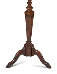 A William and Mary Walnut Candle Stand