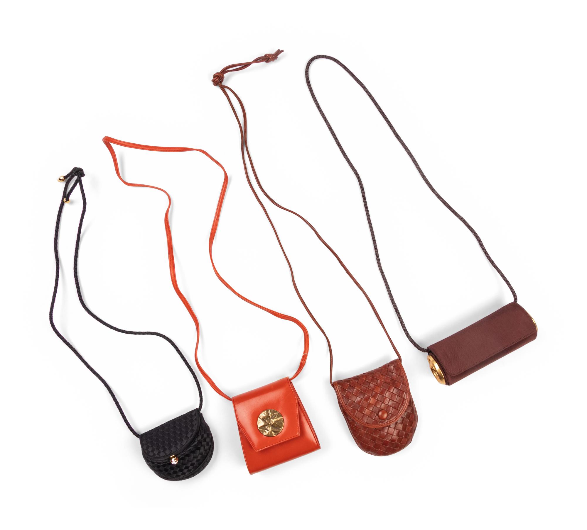 Four Small Designer Bags, Bottega Veneta and Others