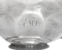 A Classical Four-Piece Coin Silver Tea Service