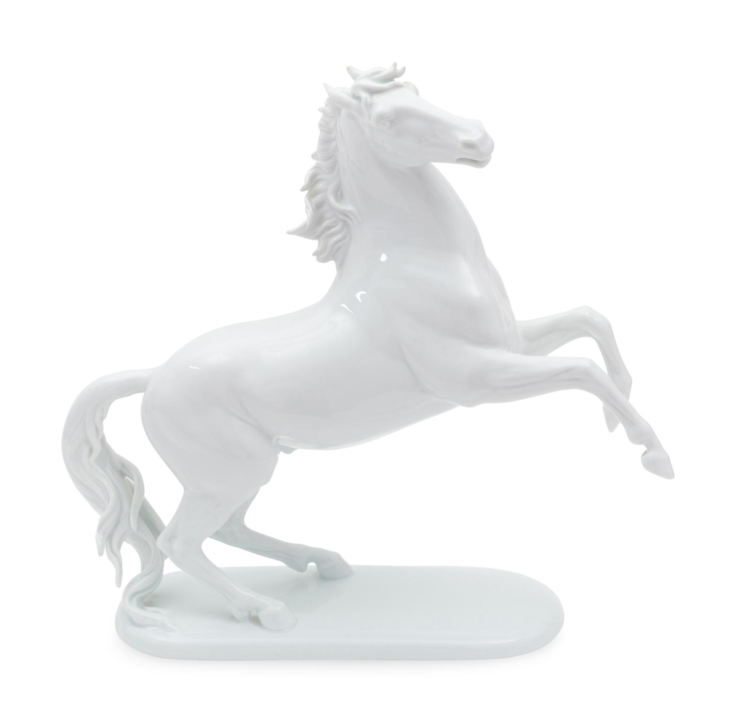 A Rosenthal Porcelain Model of a Rearing Horse