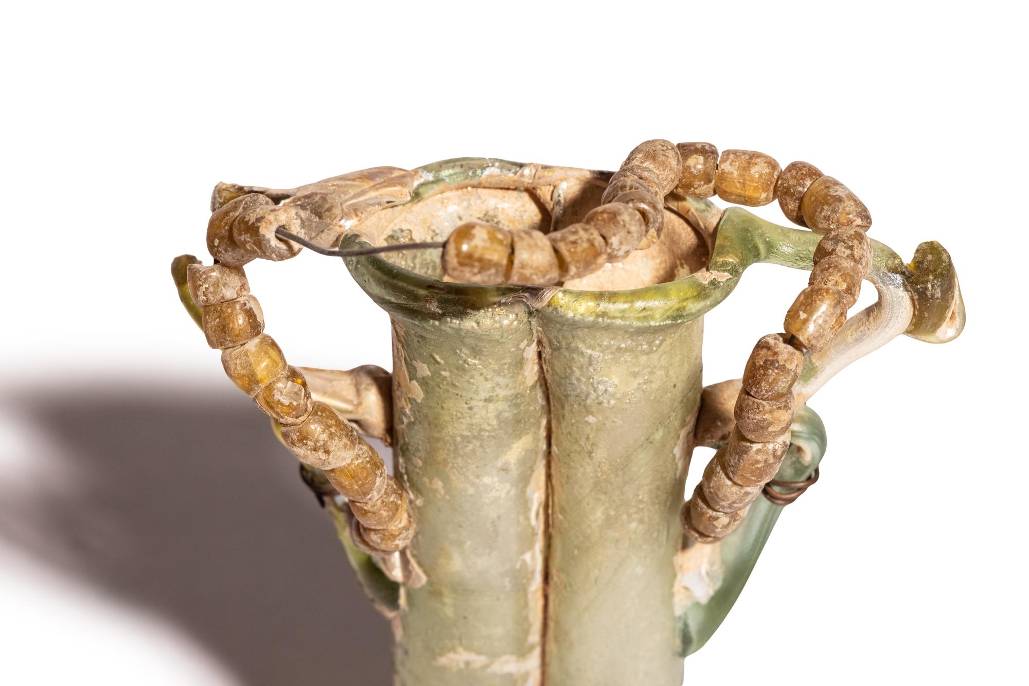 Two Roman Glass Vessels