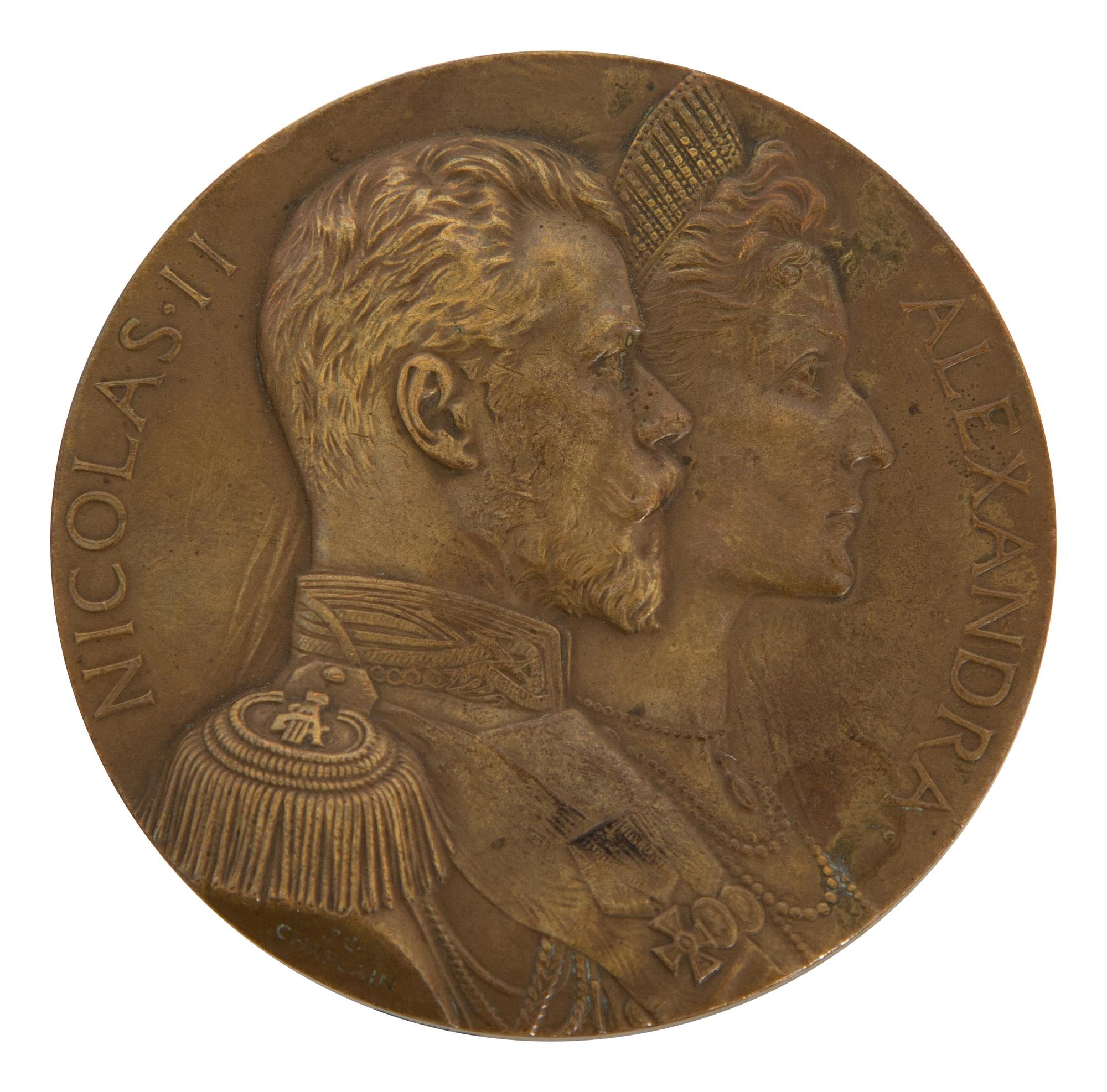 [EXONUMIA] A Group of Six Bronze Portrait Medallions