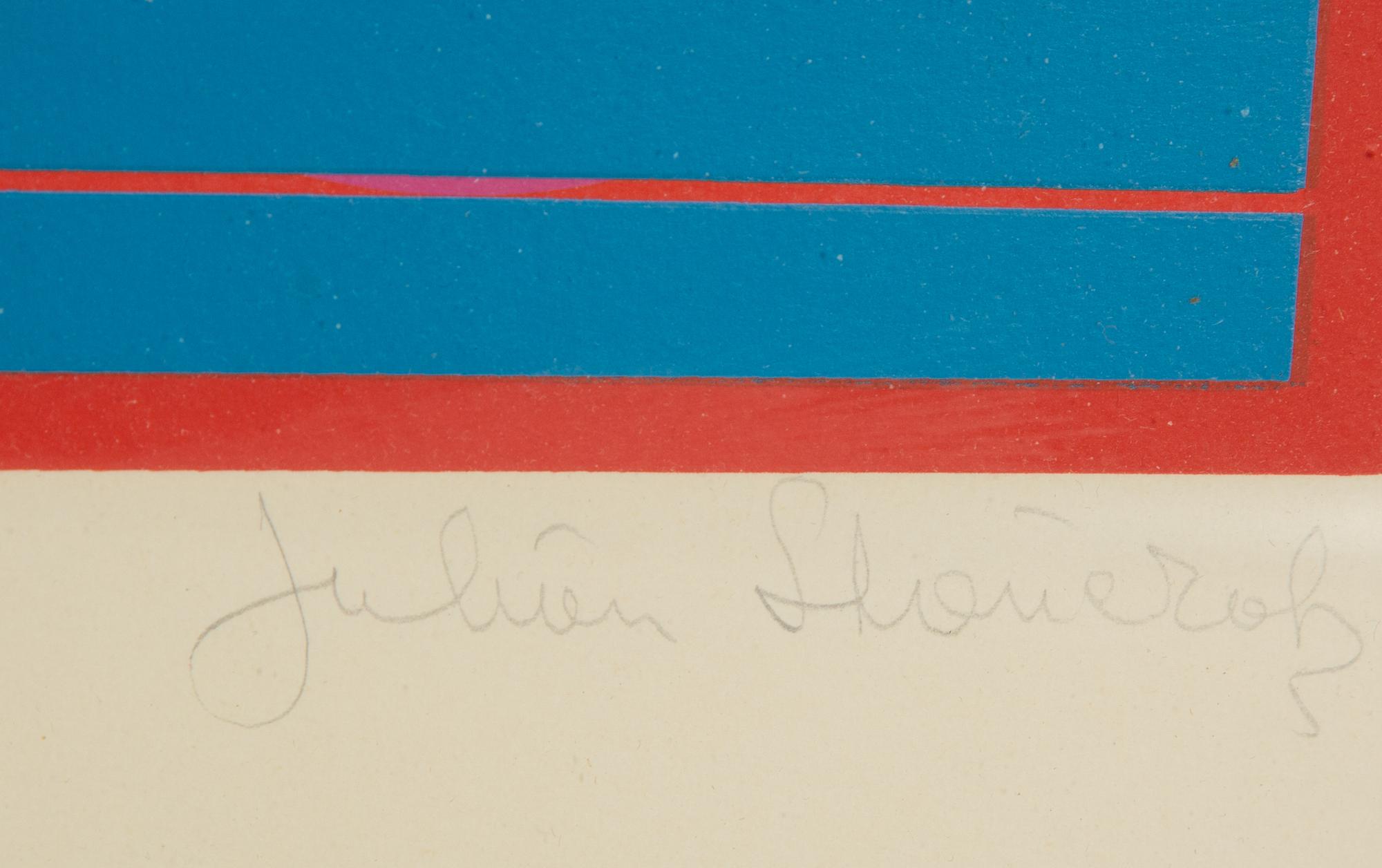 Untitled (Blue and Red)