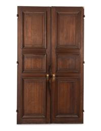A Pair of Italian Rococo Painted Doors from the Embassy of Italy, Washington, D.C.