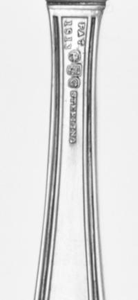An American Silver Knife Set, Gorham Mfg. Co., Providence, R.I., 20th century, in the Greek Heath pattern, comprising: 8 dinner knives