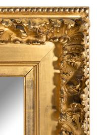 A Rococo Giltwood Mirror