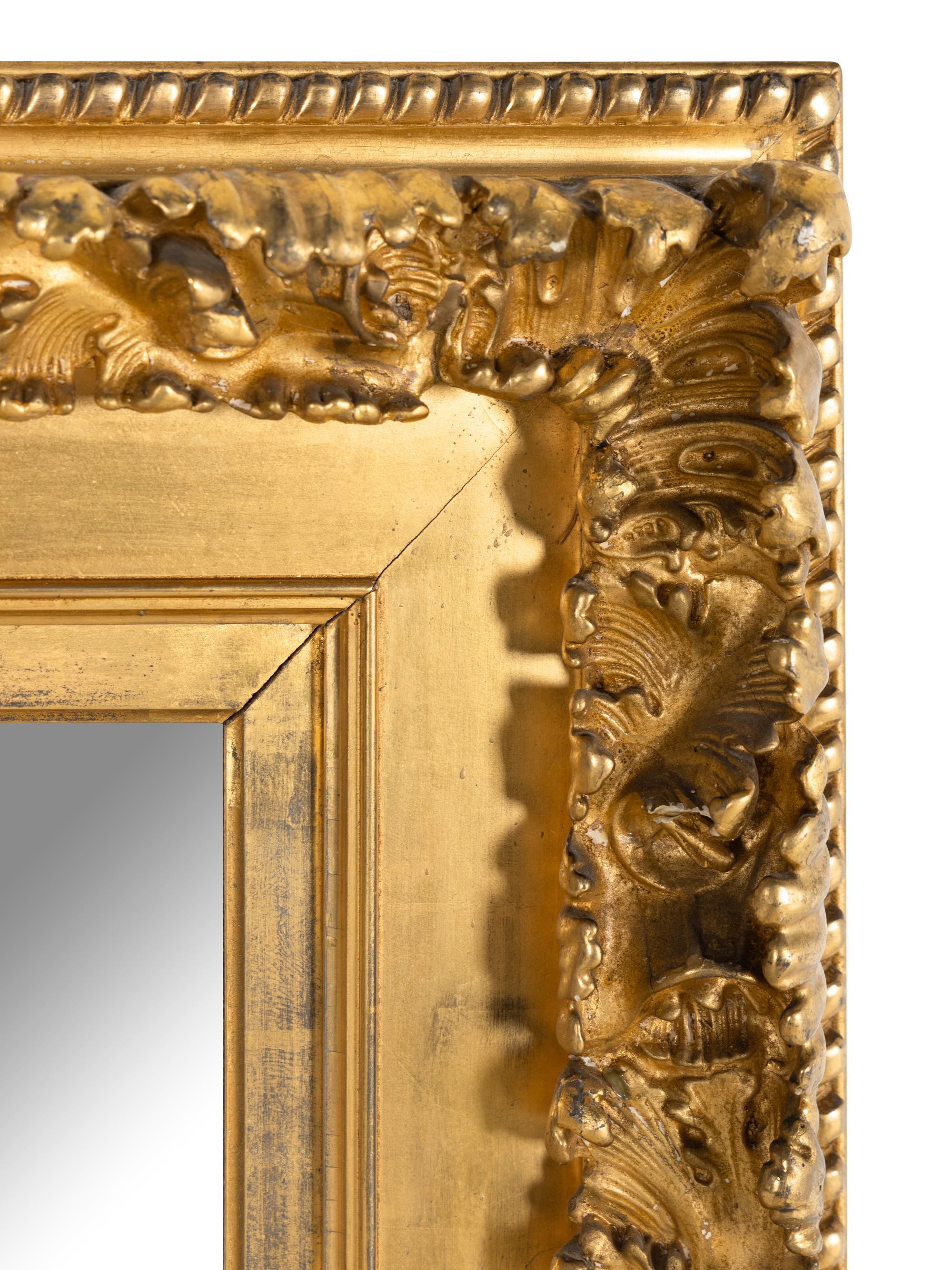 A Rococo Giltwood Mirror