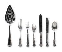 A Collection of Tiffany & Co. and Other Silver Flatware