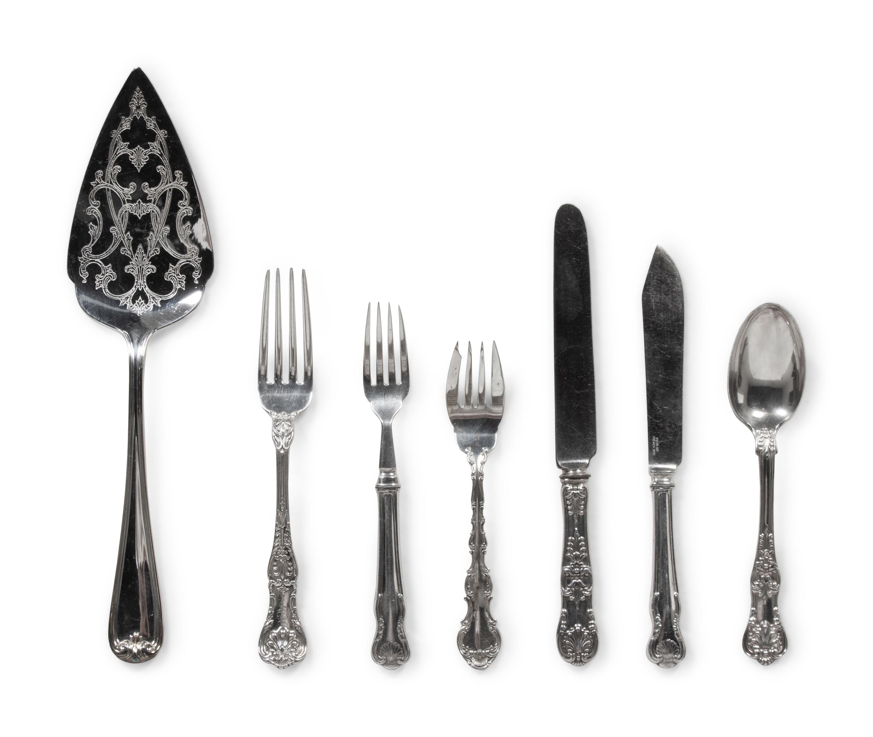A Collection of Tiffany & Co. and Other Silver Flatware