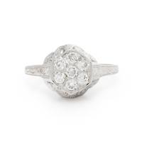 White Gold and Diamond Ring