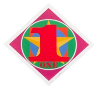Robert Indiana, (American, b. 1928), One, (from The American Dream portfolio), 1997