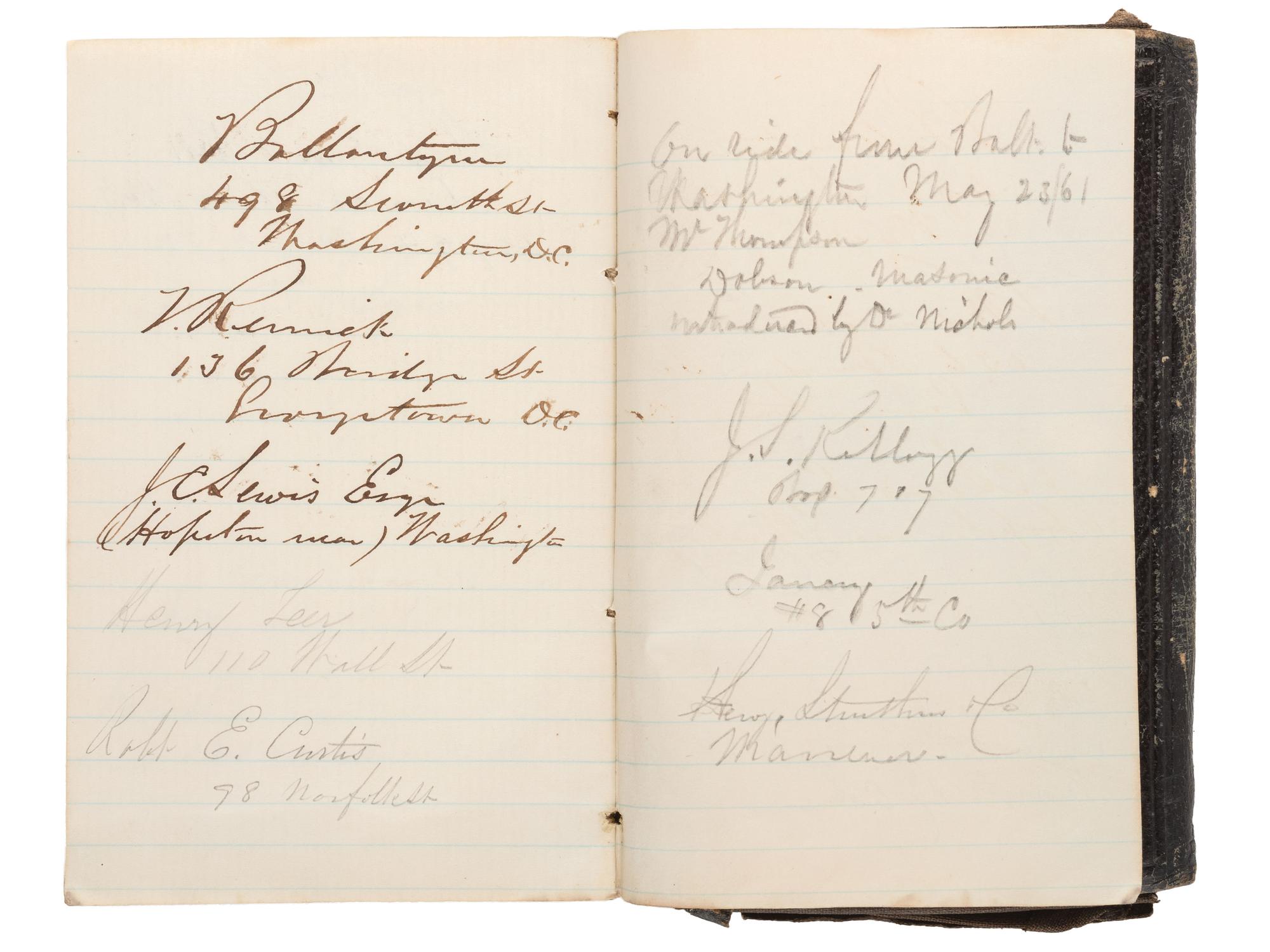 [CIVIL WAR]. Archive identified to Charles E. Brown, Co. 6, 7th New York State Militia.